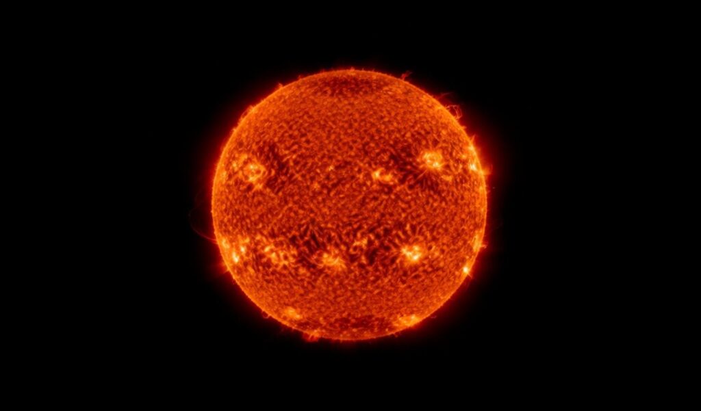 Illustration of the Sun