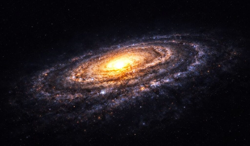 Milky Way Galaxy illustration